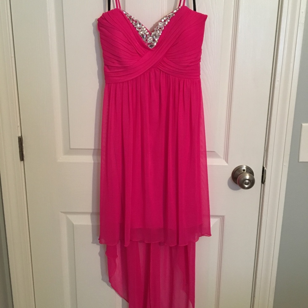 High-low City Triangles prom/semi dress